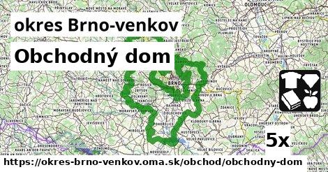 obchodný dom v okres Brno-venkov