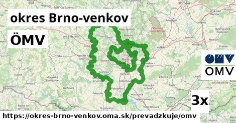 ÖMV, okres Brno-venkov