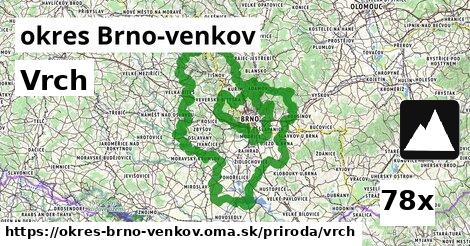 vrch v okres Brno-venkov