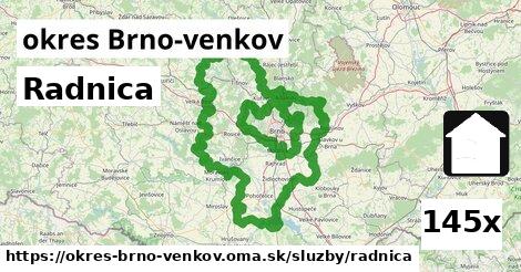 radnica v okres Brno-venkov