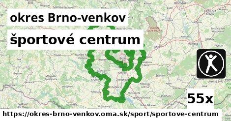 športové centrum, okres Brno-venkov