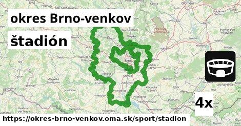 štadión, okres Brno-venkov