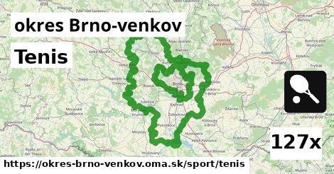 Tenis, okres Brno-venkov