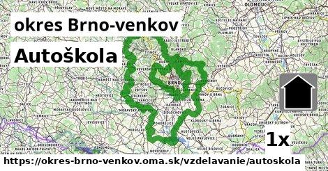 Autoškola, okres Brno-venkov