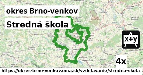 Stredná škola, okres Brno-venkov