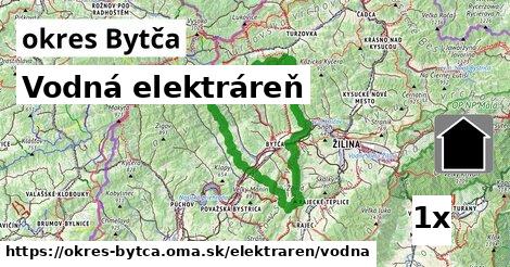 Vodná elektráreň, okres Bytča