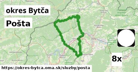 Pošta, okres Bytča