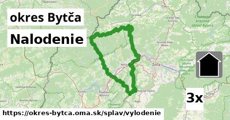 Nalodenie, okres Bytča