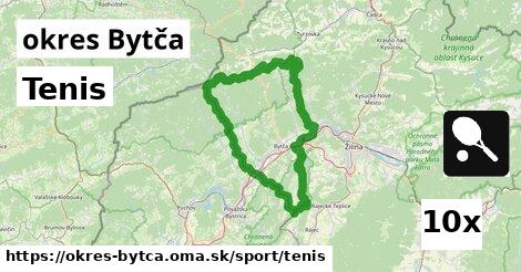 Tenis, okres Bytča