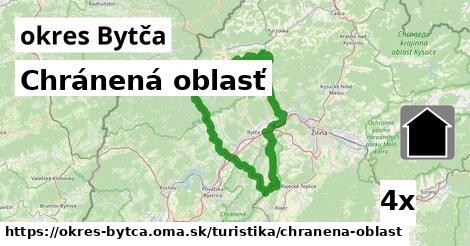 Chránená oblasť, okres Bytča