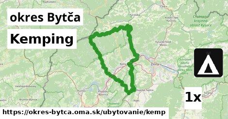 Kemping, okres Bytča