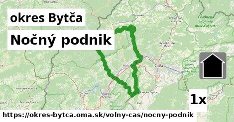 Nočný podnik, okres Bytča