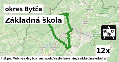 Základná škola, okres Bytča