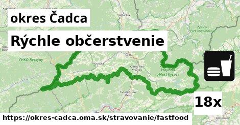 Všetky body v okres Čadca