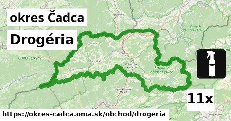 Drogéria, okres Čadca