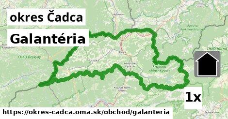 Galantéria, okres Čadca