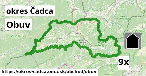 Obuv, okres Čadca