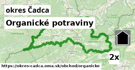 Organické potraviny, okres Čadca