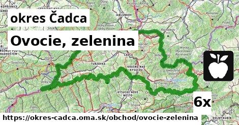 Ovocie, zelenina, okres Čadca