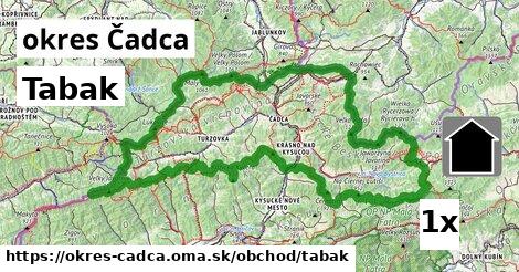 tabak v okres Čadca