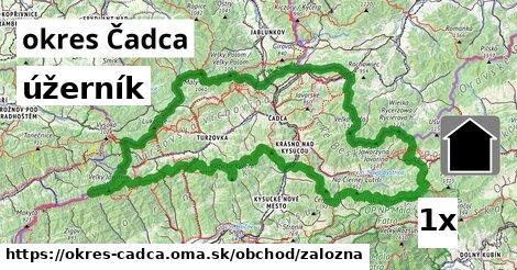 úžerník v okres Čadca