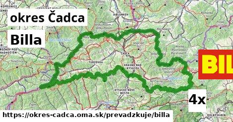 Billa, okres Čadca