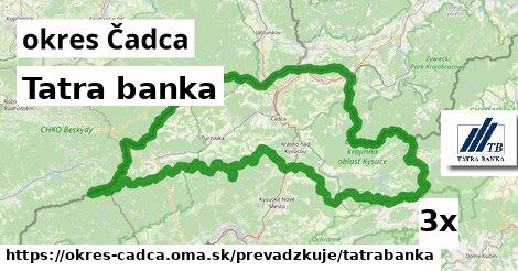 Tatra banka, okres Čadca