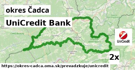 UniCredit Bank, okres Čadca