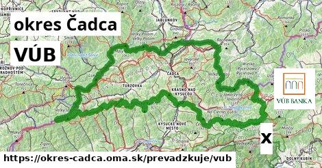 VÚB, okres Čadca