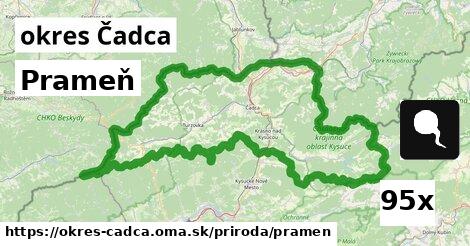 Prameň, okres Čadca