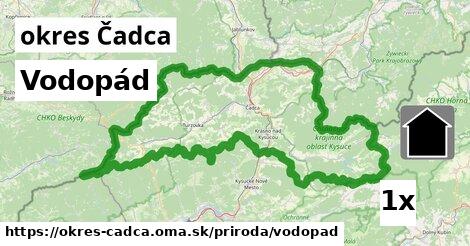 Vodopád, okres Čadca