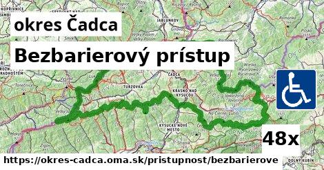 Bezbarierový prístup, okres Čadca