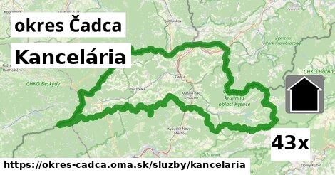 Kancelária, okres Čadca