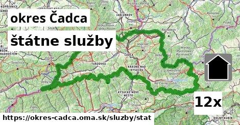 štátne služby v okres Čadca