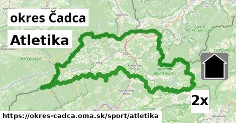 Atletika, okres Čadca