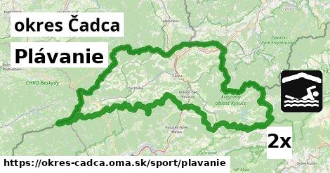 Plávanie, okres Čadca