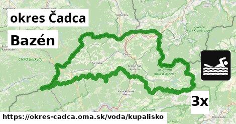 Bazén, okres Čadca