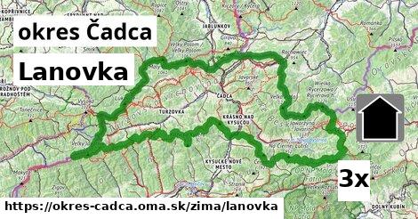 lanovka v okres Čadca