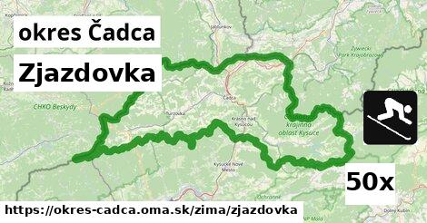 Zjazdovka, okres Čadca