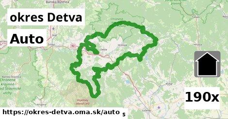 auto v okres Detva