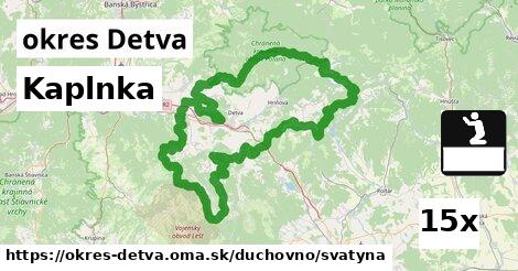 Kaplnka, okres Detva