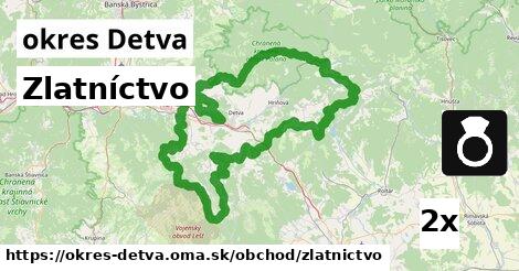 Zlatníctvo, okres Detva