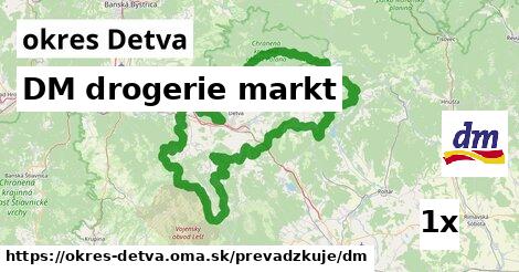 DM drogerie markt v okres Detva