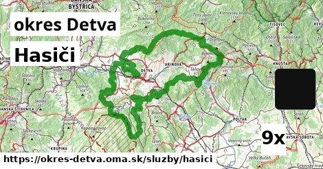 Hasiči, okres Detva