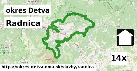 Radnica, okres Detva