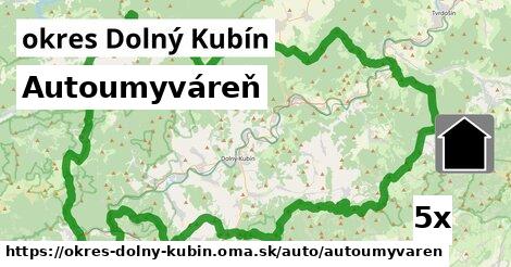 Autoumyváreň, okres Dolný Kubín