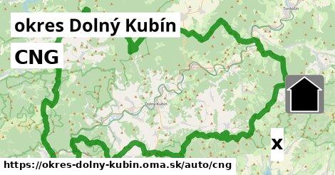 CNG, okres Dolný Kubín