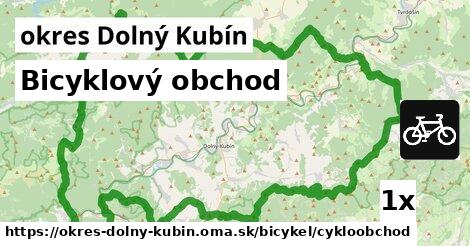 Bicyklový obchod, okres Dolný Kubín