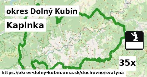 Kaplnka, okres Dolný Kubín