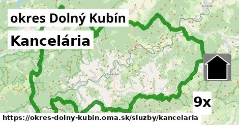 Kancelária, okres Dolný Kubín